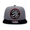 Mitchell & Ness TORONTO RAPTORS 2T XL LOGO SNAPBACK GREYxBLACK LVMNTRR038画像
