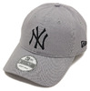 NEW ERA 9TWENTY Cloth Strap Washed Cotton New York Yankees GRY/BLK CAP 11308522画像