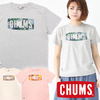 CHUMS Flower Boat Logo T-Shirt Women's CH11-1111画像