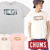CHUMS Flower Boat Logo T-Shirt CH01-1111画像