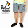 go slow caravan KNIT DENIM EASY SHORTS 340246画像