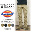 Dickies WD5882 FLAT FRONT TC WORK PANT NARROW画像
