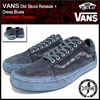 VANS Old Skool Reissue + Dress Blues Overwash Paisley VN-0004O7IH9画像
