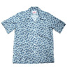 Battenwear FIVE POCKET ISLAND SHIRTS blue daisy画像
