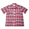 Battenwear FIVE POCKET ISLAND SHIRTS/red plaid画像