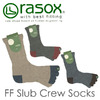 rasox FFスラブ・クルー ソックス CA130CR02画像