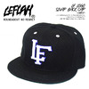 LEFLAH LF LOGO SNAP BACK CAP -WHITE-画像