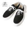 ANATOMICA WAKOUWA DECK SHOES LOW BLACK/WHITE画像