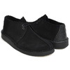 Clarks DESERT TREK BLACK SUEDE 26113258画像