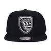 Mitchell & Ness SAN JOSE EARTHQUAKES SNAPBACK BLACK CNFMNSJQ001画像