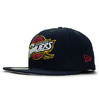 NEW ERA CLEVELAND CAVALIERS NBA-CHASE FITTED NAVY KTNECLC046画像