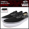 VANS Era Black/True White Bandana Stitch VN-00018FI9P画像