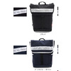 Manhattan Portage Vinyl Reflector Washington SQ Backpack Limited MP1220VR画像