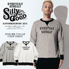 SILLY GOOD EDSD RIB COLLER CREW SWEAT SG1F5-SW04画像