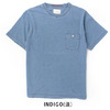 CORISCO インディゴ 天竺ポケット T-SHIRT 126107画像