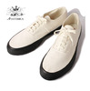 ANATOMICA WAKOUWA DECK SHOES LOW OFF WHITE/BLACK画像