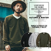 CRIMIE SWEAT & HEAVY OZ THERMAL V NECK C1F5-SW15画像