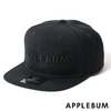 APPLEBUM Baseball Cap (Starter Body) BLACK画像