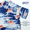 SUN SURF S/S HAWAIIAN SHIRT "GOLDFISH" HINOYA Special Order SS37155HY画像