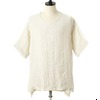 GOLD LINEN GAUZE CREW NECK SHIRT GL37241画像