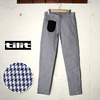 Tilit UTILITY PANTS HOUNDSTOOTH画像