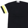 COMME des GARCONS EDITED Reflector Sleeve Tee BLACK画像