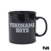 FUN YOKOHAMA BOYS MUG CUP BLACK画像