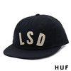 HUF LSD 6-PANEL CAP BLACK画像