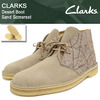 Clarks Desert Boot Sand Somerset 26118164画像