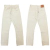 WAREHOUSE Lot 800(STANDARD) WHITE JEANS OR画像