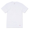 Supreme &times; Hanes Tagless Tee WHITE画像