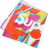 Supreme Abstract Beach Towel RED画像