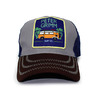 PETER GRIMM SURF LIFE MESH CAP GREYxBROWNxNAVY PTG014画像