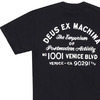 Deus Ex Machina Venice Address Tee BLACK画像