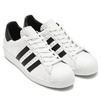 adidas Originals SUPERSTAR 80s VINTAGE WHITE/CORE BLACK/MINERAL BLUE S75836画像