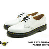 Dr.Martens 1461 3EYE GIBSON SHOE 20499100 PATENT WHITE画像