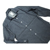 POST OVERALLS #2212 THE POST3 SOFT DENIM SHIRTS/indigo画像
