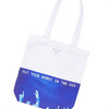 THE PARK・ING GINZA × 蜷川実花 × Fragment Design LIGHT OF TOTE BAG WHITExBLUE画像