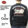 INDIAN MOTORCYCLE L/S T-SHIRT "INDIAN HEAD" IM67407画像
