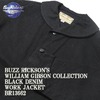 Buzz Rickson's WILLIAM GIBSON COLLECTION BLACK DENIM WORK JACKET BR13662画像