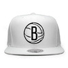 Mitchell & Ness BROOKLYN NETS BASIC SOLID LOGO SNAPBACK WHITE CNFMNBKN110画像