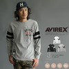 AVIREX L/S FOOTBALL T-SHIRT 6163466画像