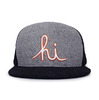 In4mation HI MVP PACK SF SNAPBACK GREYxCHARCOAL IMT174画像