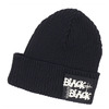 Yohji Yamamoto × NEW ERA BLACK and BLACK BEANIE BLACK画像