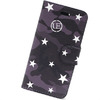 uniform experiment STAR CAMO FLIP iPhone6/6S CASE BLACK画像