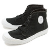 PALLADIUM PALLARUE HI ZIP CVS MNS BLACK/WHITE 05147-002画像