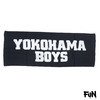FUN YOKOHAMA BOYS LOGO TOWEL BLACK画像