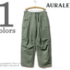 AURALEE WASHED FINX TWILL FIELD PANTS A6AP01TN画像