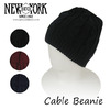 NEW YORK HAT CABLE BEANIE 4709画像