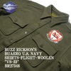 Buzz Rickson's BUAERO U.S. NAVY SHIRTS-FLIGHT-WOOLEN PATCH BR27348画像